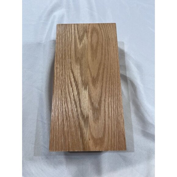 CUTCO Space Saver 5 Slot Solid Oak Knife Block - Picture 3 of 5